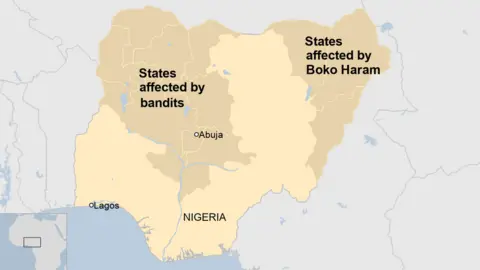 Map of Nigeria