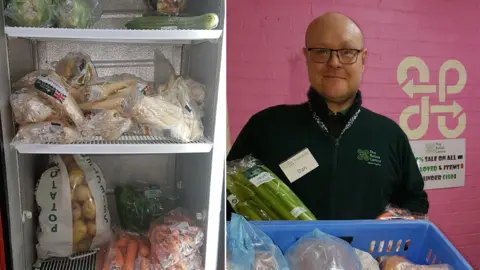 ReUse Centre Donated food