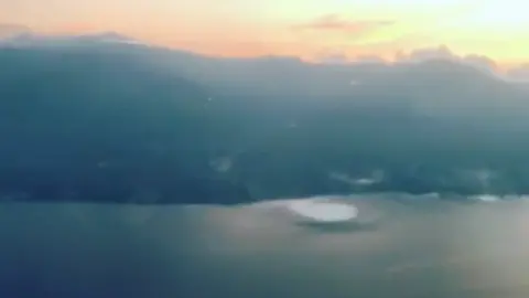 Ricoseta Mafella Waves seen from Mr Mafella's cabin