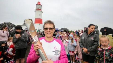 Getty Images Baton in north east England