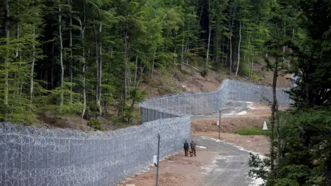 Reuters Fence near Malko Tarnovo, Bulgaria - 22 May 16