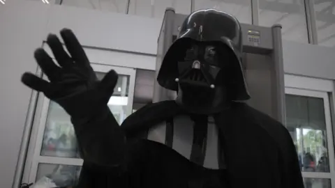 EPA Darth Vader fan at Comic Con