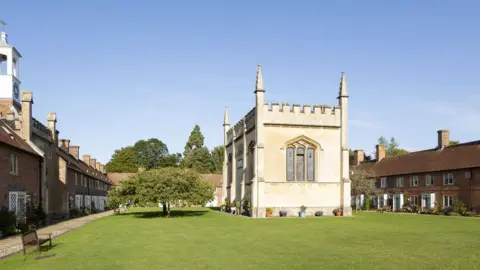 Getty Images Historic almshouses Somerset hospital, Froxfield, Wiltshire,