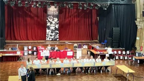 Counting under way in the Ipswich Borough Council elections