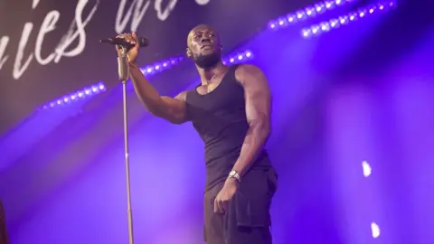 Andrew Timms Stormzy in concert