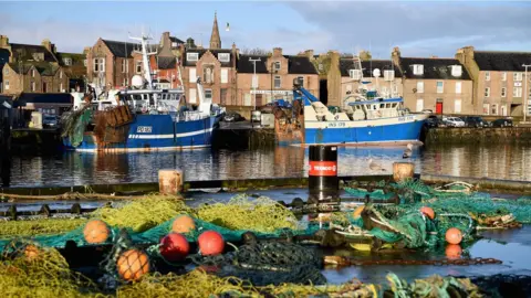 Getty Images Peterhead harbour