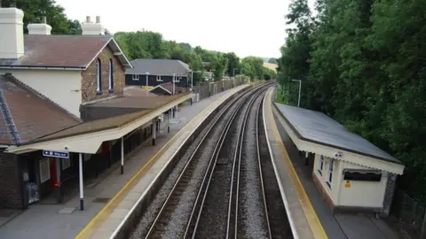 N Chadwick Rowlands Castle station