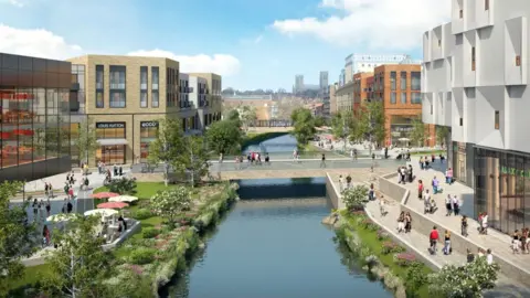 Chapman Taylor Artist's impression of development