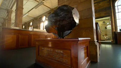 BBC/Kevin Church Iron meteorite