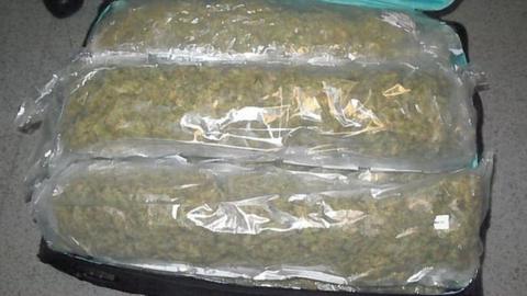 Portsmouth cannabis suitcase smuggler jailed after airport arrest - BBC ...