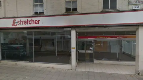 Google The former Poundstretcher in Lowestoft