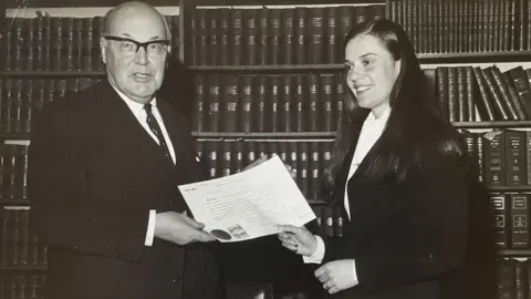 Clare Faulds appointed to Manx bar in 1973