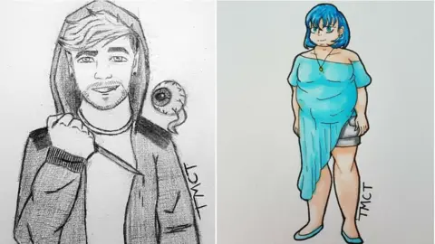 TaylorMade Drawings Taylor's artwork