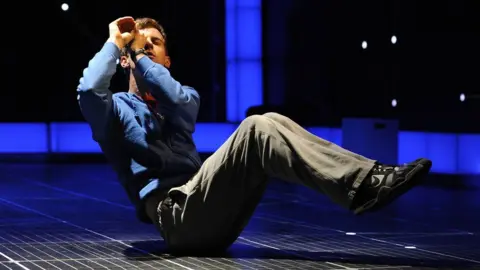 Getty Images Luke Treadaway in The Curious Incident of the Dog in the Night-Time