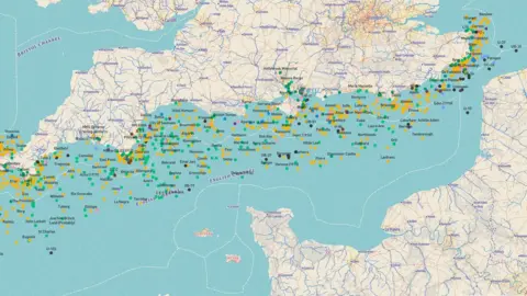 Maritime Archaeology Trust The Forgotten Wrecks map