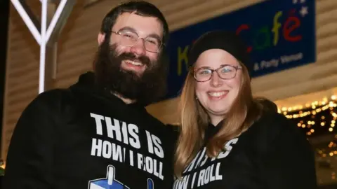 Rabbi Yossi Posen and his wife Rivka Posen