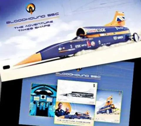 BLOODHOUND SSC Stamps