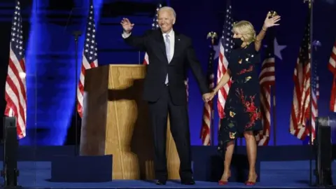 Reuters Joe Biden and his wife Jill