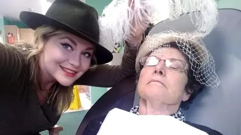 Lydia Loader Lydia Loader and her mum Sally