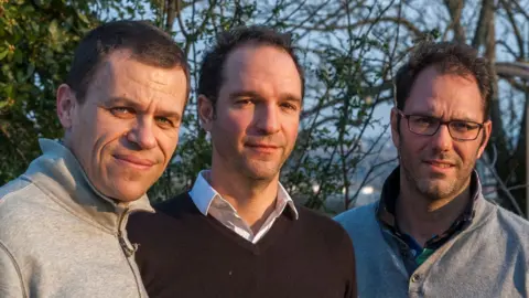 Getty Images The three founders of La Parole Liberée