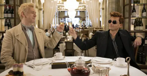 Amazon Michael Sheen and David Tennant