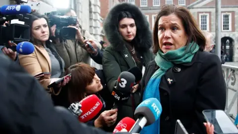 PA Media Sinn Féin leader Mary Lou McDonald