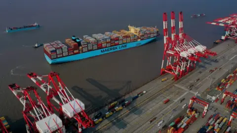 Getty Images A port in China