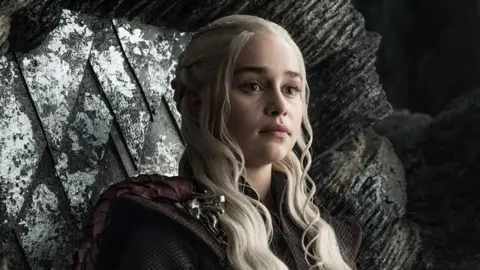 HBO Emilia Clarke as Daenerys Targaryen in HBO's Game of Thrones