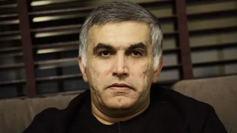 Getty Images Nabeel Rajab is the president of the Bahrain Center for Human Rights