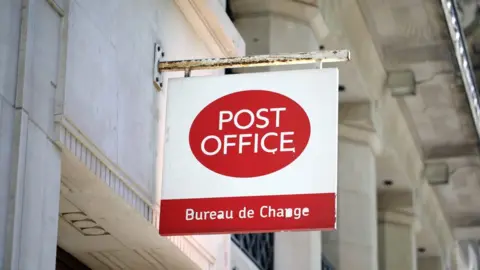 Getty Images Post Office sign