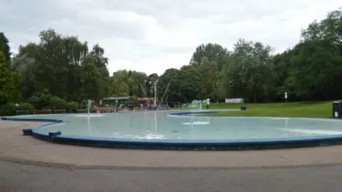 Derby City Council paddling pool