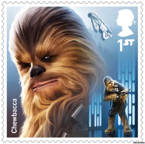 Royal Mail/PA Chewbacca