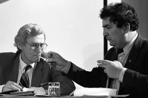 Pacemaker Seamus Mallon and John Hume