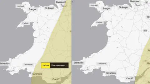 Met Office Weather warnings