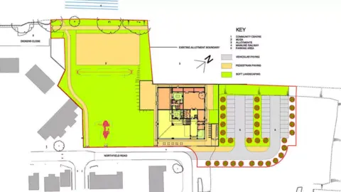 The White City Community and Recreation CIO An illustration showing a diagram of the community centre