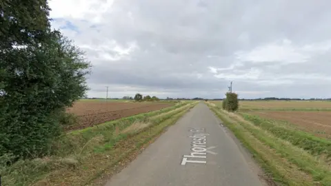 Google Streetview Thoresby Road, Lincolnshire