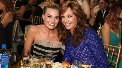 Getty Images Margot Robbie and Allison Janney