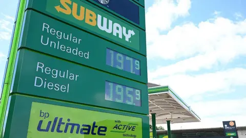 Getty Images Petrol prices