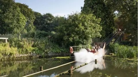 Log flume