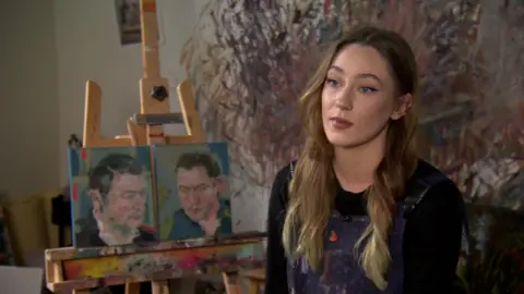 Belfast artist Leah Davis