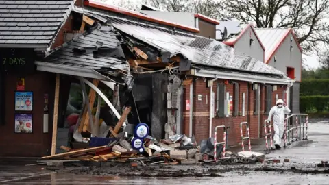 Getty/Charles McQuillan Cash machine robbery