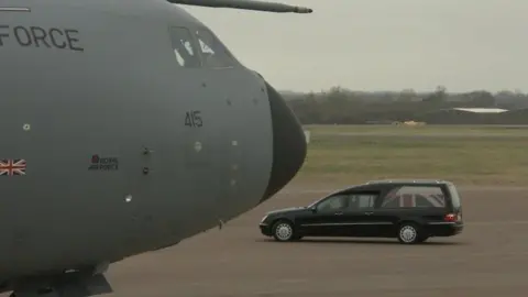 Ministry of Defence Repatriation of Capt Dean Sprouting