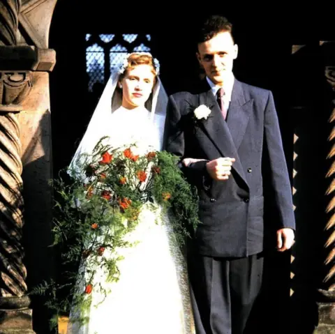 Supplied Rex and Selina Taylor on their wedding day