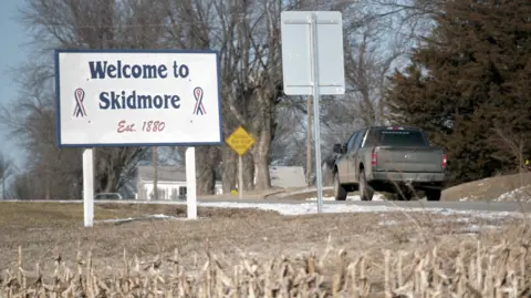 Tim Myers Skidmore roadsign