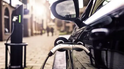 Getty Images An electric charging point