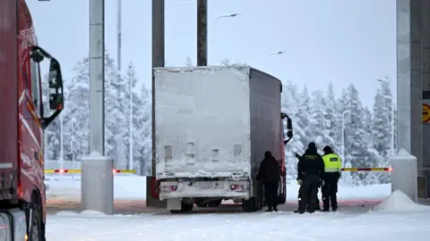 Reuters The Raja-Jooseppi border post