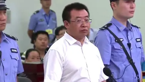 AFP Jiang Tianyong in court in August 2017
