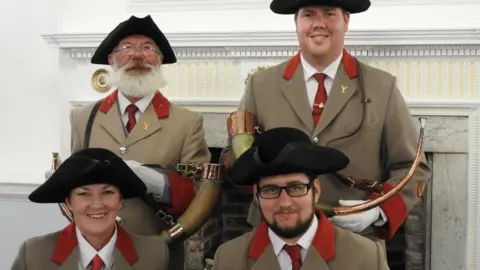 Ripon City Council The new hornblowing team