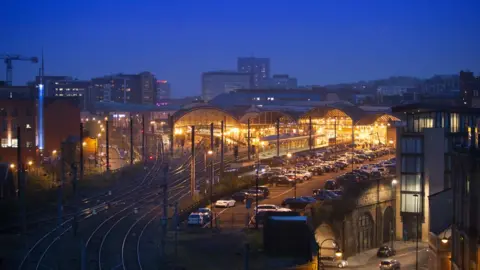 Getty Images Newcastle Central Station