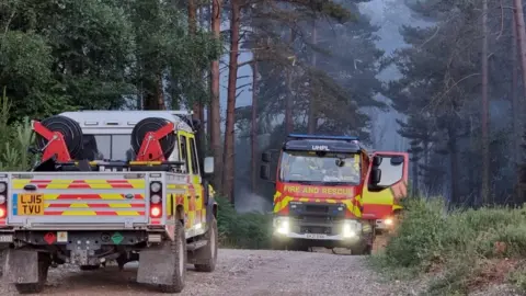 HIWFRS Warren Heath Plantation, Hartley Wintney.